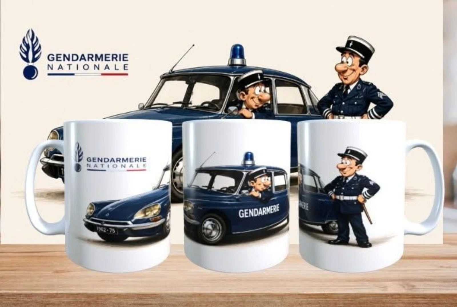 Mug humour gendarmerie nationale